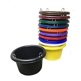 Horsemen's Pride 011 Jolly Pets Feed Tub, Red, One Size