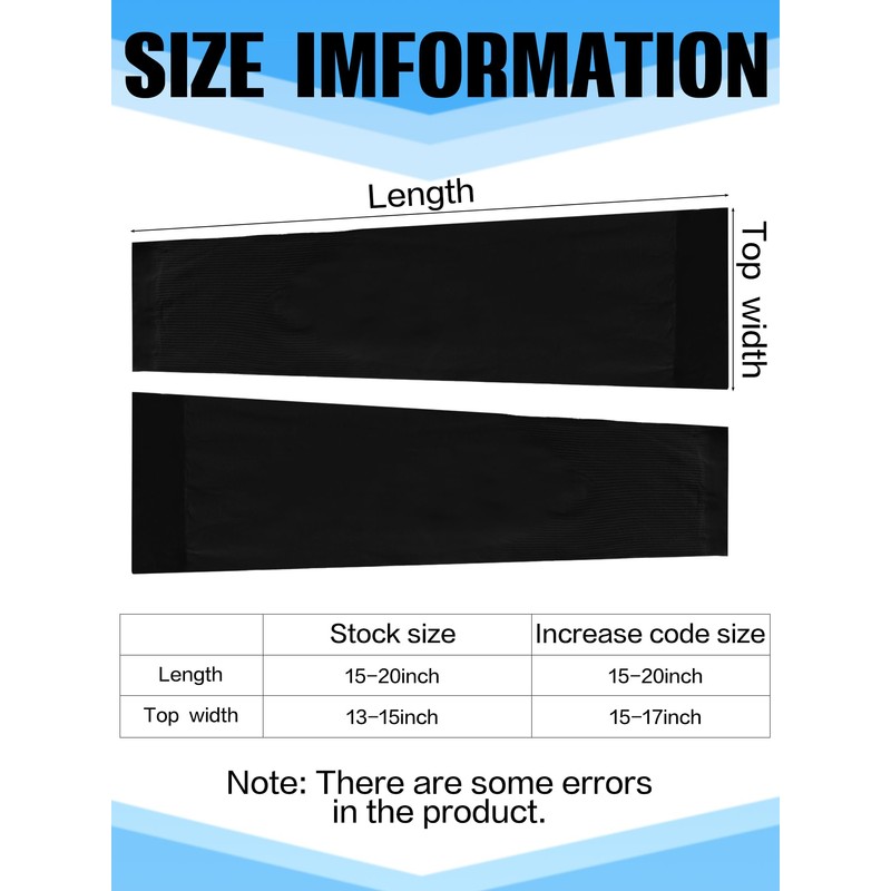 Boao 10 Pairs UV Arm Sleeve for Men Women Cooling