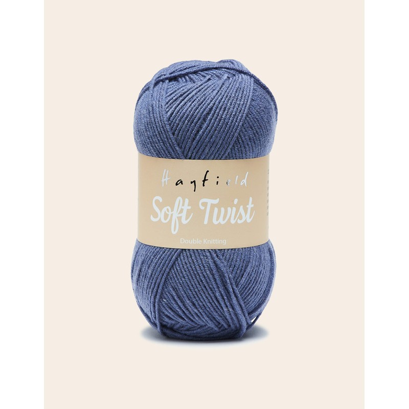 Sirdar Hayfield Soft Twist, Denim (253), 100g, Acrylic