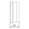 RIEGLER 159351-SR6SST Cutting Ring, Tube Outer Diameter 6 mm, PN