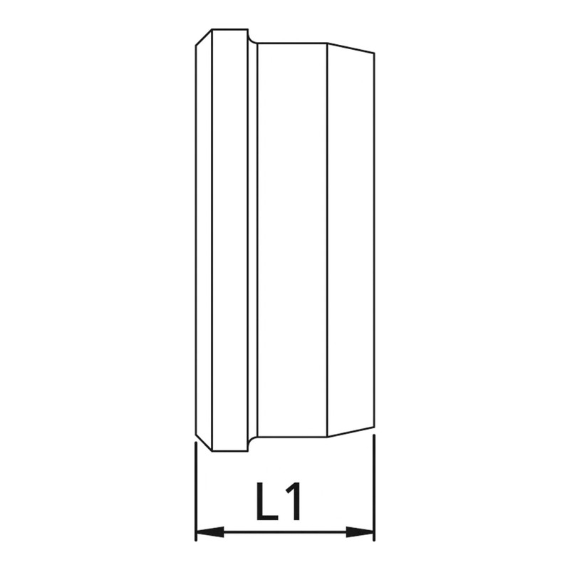 RIEGLER 159351-SR6SST Cutting Ring, Tube Outer Diameter 6 mm, PN