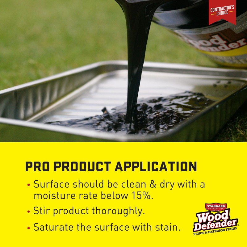 Wood Defender 200 Series Leatherwood Transparent Stain & Sealer Gallon