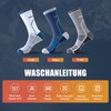 Circorld Wandersocken Herren & Damen, Atmungsaktiv Outdoor Socken Baumwolle Sportsocken,
