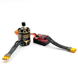 Furitek Vortex-X Brushless Sensored Power System with 3.17mm Shaft Motor for Losi 1/18 Mini LMT - Remote Control Car, RC Car, RC Crawler 1/18 Scale Electronics (FUR-2677)