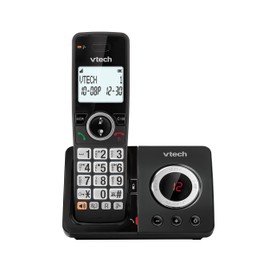 VTech EA5050 DECT Cordless Phone with Answering Machine,Nuisance Call Blocker, Volume Booster, Easy-to-Read Backlit Display, 18 Hours Talk-time, Handsfree Speakerphone, Single Handset