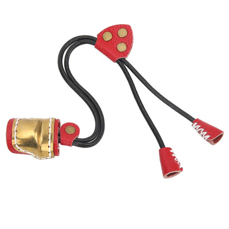 Leather Archery Thumb Ring Archery Finger Protector Guard for Traditional