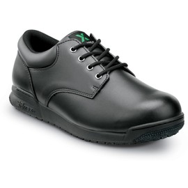 SR Max Marshall, Men's, Black, Oxford Style, MaxTrax Slip Resistant, Soft Toe Work Shoe (4.0 M)