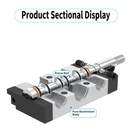 YAOJING 3R210-08 3 holes and 2 positions control valve pneumatic valveHand valveHand pulled valveHand push valveMechanical valve