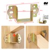 LIKERAINY Centre Support Bed Hinge Rail Brackets Timber Joist Hanger