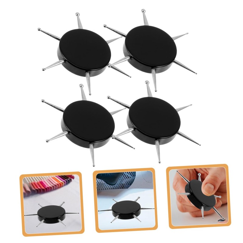 TOVINANNA 4pcs Nail Dotting Tools with Round Tips Durable Manicure
