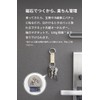 Asobose bo-mk324-p Magnetic Key Holder, Genuine Leather, Key Clip, Key