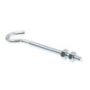 Prime-Line 9069290 Clothesline Hooks With Nuts, 1/4 In.-20 X 4-1/4