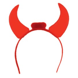 Rhode Island Novelty Light-up Devil Horns Headband, One per Order