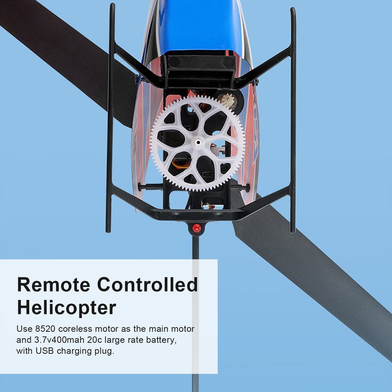 2.4G 4‑Channel Single Propeller Aileronless Remote Control Helicopter Children Toy