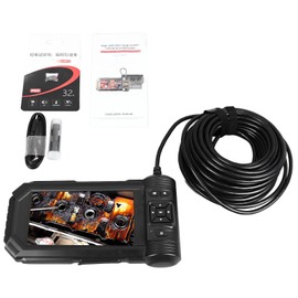 5in LCD Industrial Endoscope Borescope Handheld Inspection Camera Borescope IP67 for Car Maintenance, Pipelin Repair, Mechanical Inspection (10m / 32.8ft)