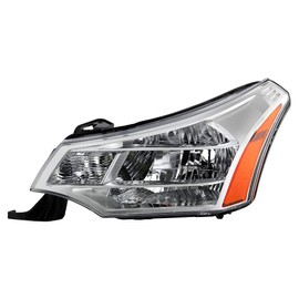 Carpart4u Aftermarket OEM Style Halogen Headlights for Ford Focus 2008-2011 [2 Door | 4 Door] (Driver)