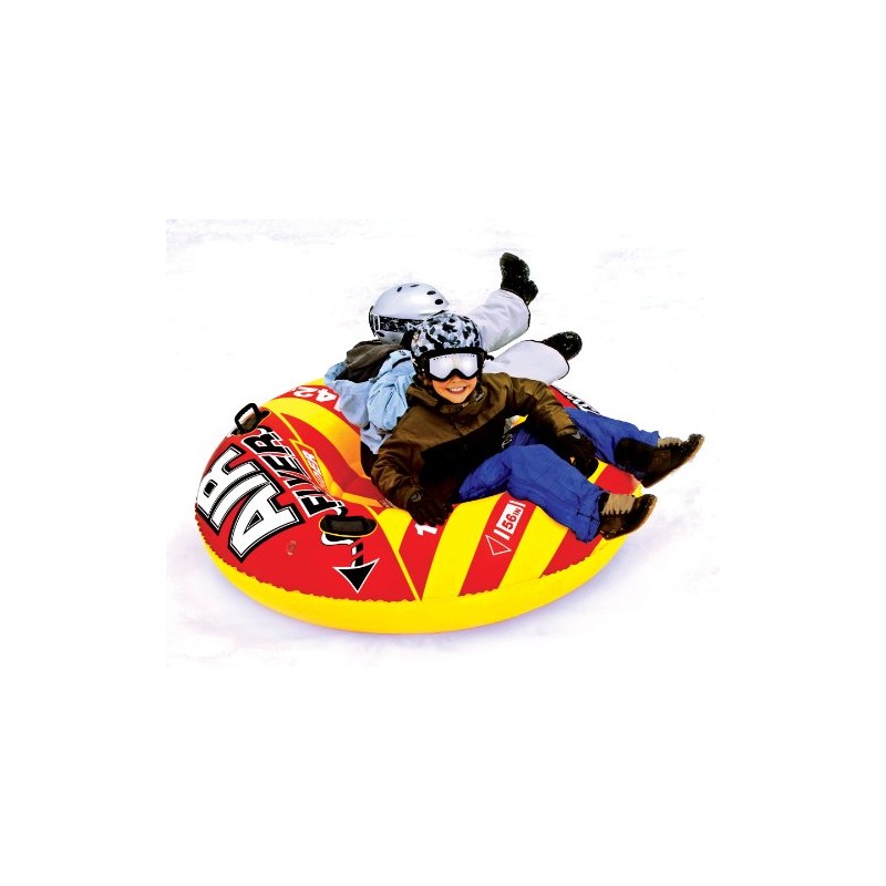 SPORTSSTUFF AIR FLYER Snow Tube , Red/Yellow, 56-Inch