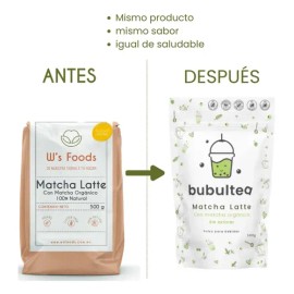 Matcha Latte Orgánico En Polvo 500g                                                                                                                   