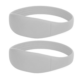 Rodillera, 2 Uds, Talla única, Silicona, Rótula, Correa para el Tendón de la Rodilla, Alivio del Dolor para Gimnasio (Gris)