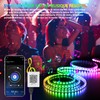 Nexillumi Led Lights for Bedroom 100ft Music Sync Color Changing