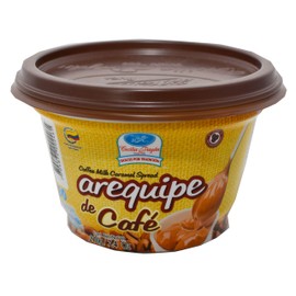 Dulces Del Valle Arequipe de Cafe / Coffee Milk Caramel Spread 7.4 Ounces
