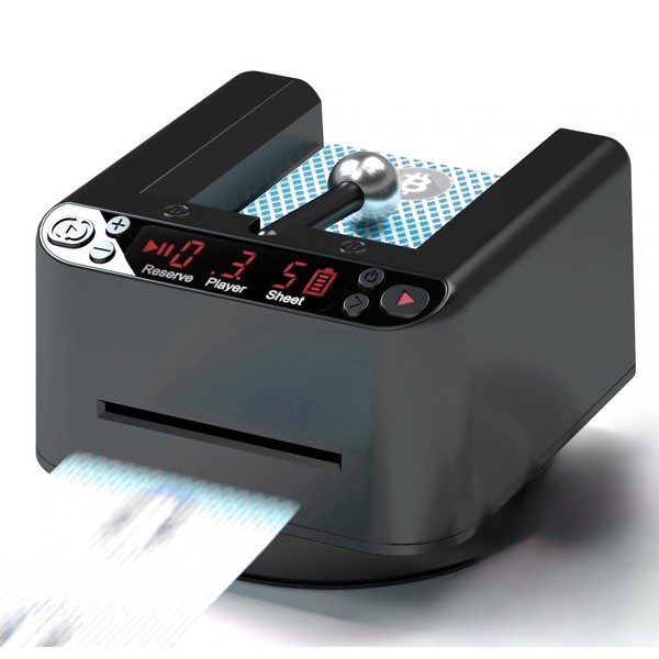 WQV WQV Automatic 2-Deck Card Dealer, 360 Rotating Machine, 8