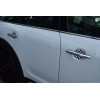 Cupeez Checkered Flag for 2017-2020 Mini Cooper Door Handle Cup