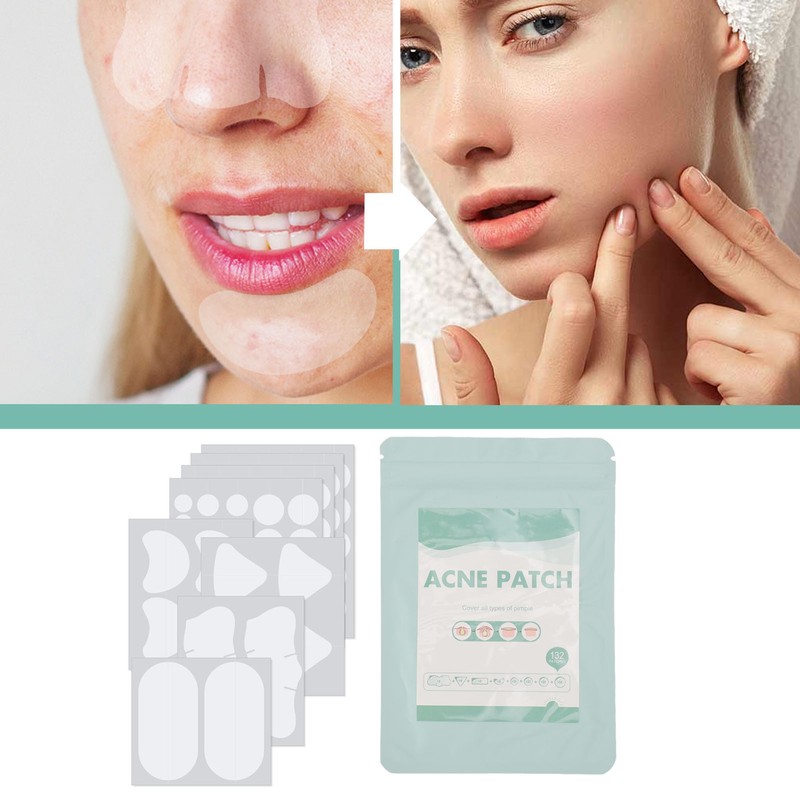 396Pcs Blemish Patches Facial Pimple Zit Spot Stickers Mild Non