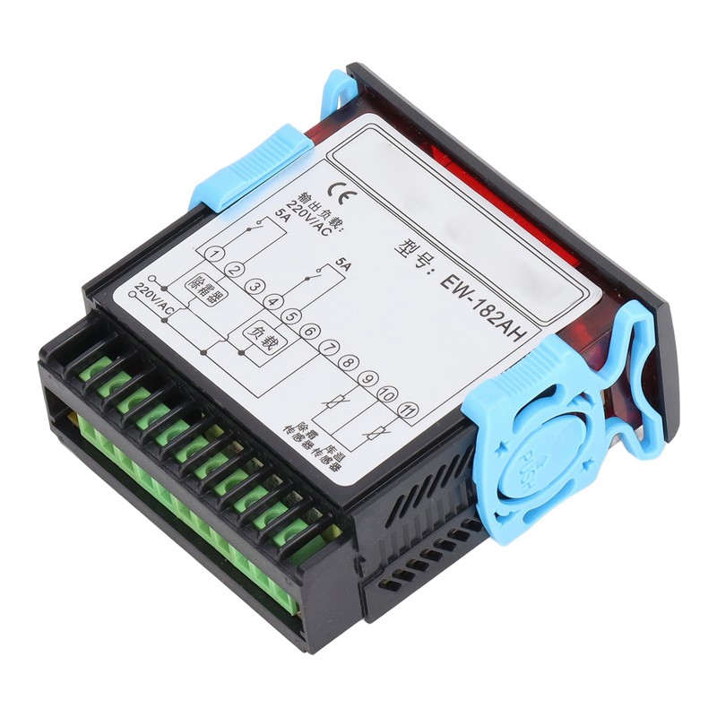Digital Temperature Controller Dual Sense Line Temperature Defrost Sensor Thermostat