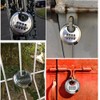 Fixinus Combination Lock Padlock with Combination Code Numbers 4 Digits