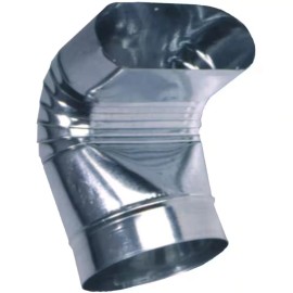 Universal 6 In. 90-Degree Oval-To-Round Boot