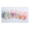 Nail Naturaleza Muerta Flores Para Decoracion De Uñas 12 Frascos