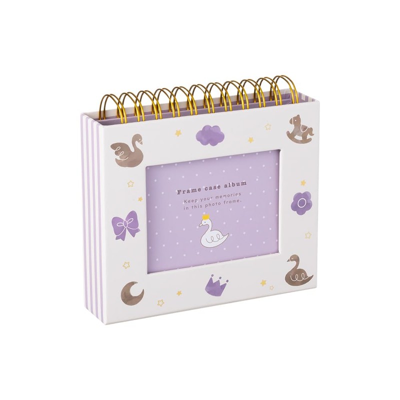 Nakabayashi A-FTPC-105-V Frame Case Album, Ring Type, L Size, 1-Tier