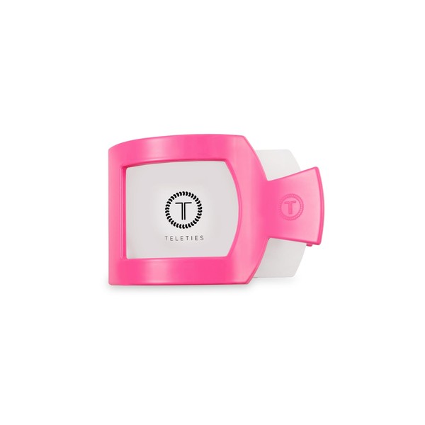 TELETIES - Small Flat Square Clip - Ideal for Thin-Medium