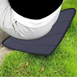 KoovDem Portable Lightweight Mini Waterproof Folding Mat, Sitting Pad for Outdoor Activities, Suitable for Stadiums, Camping, Field Comfort Pad, Gray