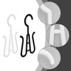 Thyonta 4PCS Multi-Functional Sports and Drying Hooks Wet and Dry