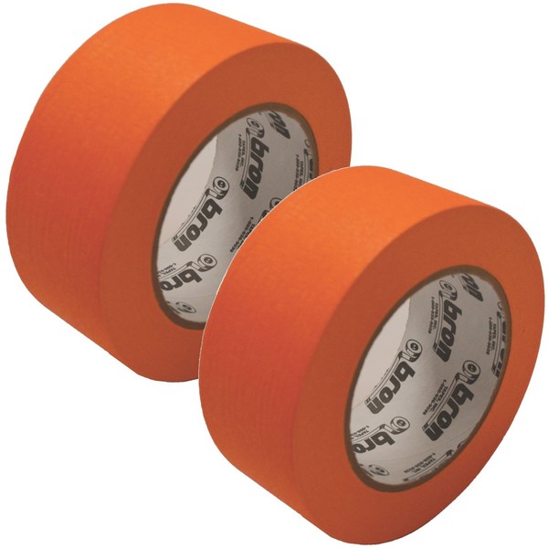 Court Line Pickleball Boundary Line Tape - Sensitive Surface Low Adhesion Masking Style Tape - 2 Rolls (200 feet Each) (2 Courts)