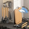DEPAOTLUX 2 Pieces Hook Rack for Kitchen Utensils, Metal Kitchen