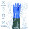 VETIN Long Pond Gloves, 26.77" Drain Gloves, Long Rubber Gloves,