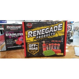 renegade polish off road detail kit truck car semi cleaner wax cloth sprayer wet