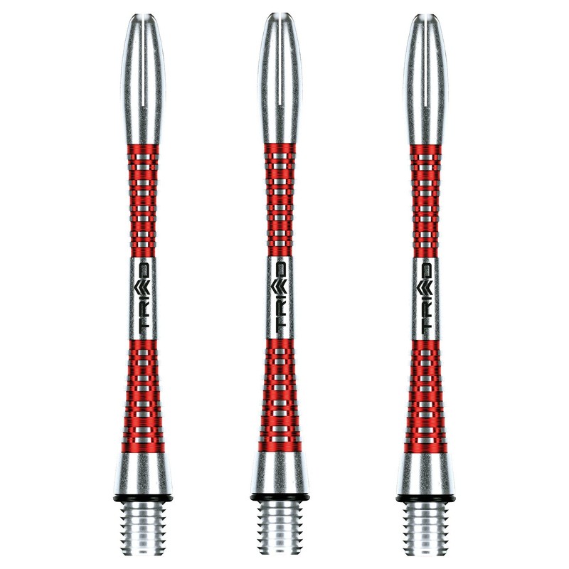 WINMAU Triad Aluminium Red Medium Dart Shafts (Shafts) - 1