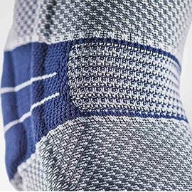 GENUTRAIN Knieband.m.Silikonhaftrand Gr.6 titan 1 St