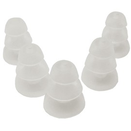 Etymotic Research ER38-18CL Clear 3 Flange Eartips