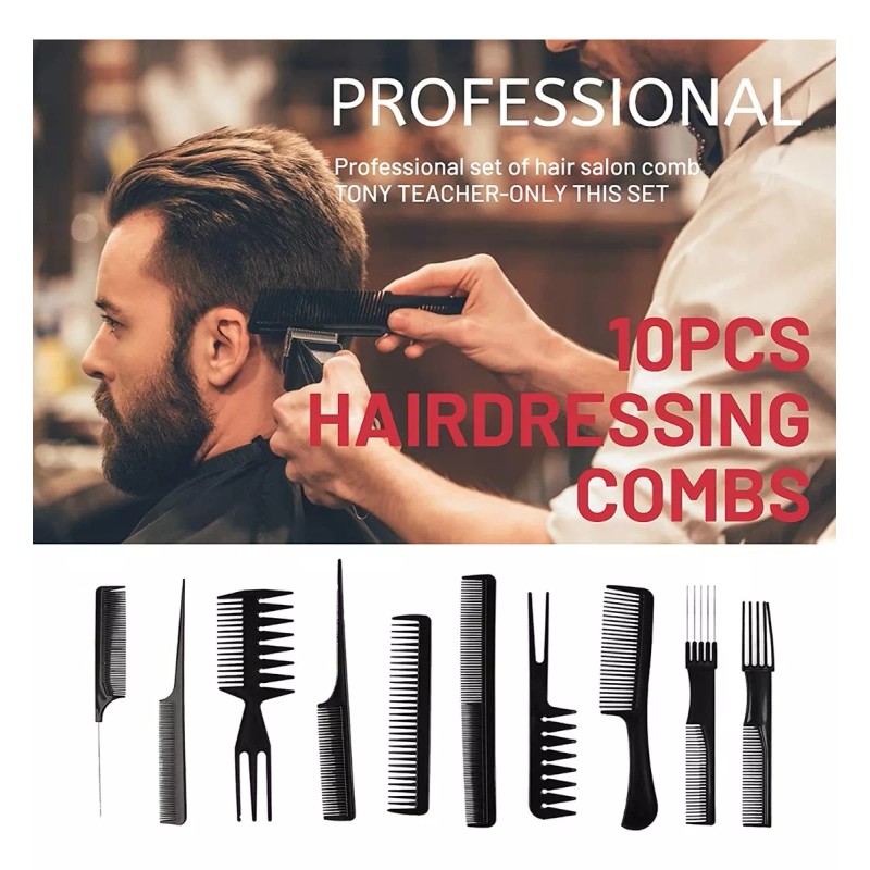 LS Tijeras Barbero Cabello Estilista Inoxidable Portátil Kit