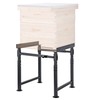 Neorexon Adjustable Metal Hive Stand, Sturdy Beehive Stand Adjustable Height