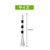 YFFSFDC Golf Tees Long Tees 83mm Graduated Height Adjustable Low