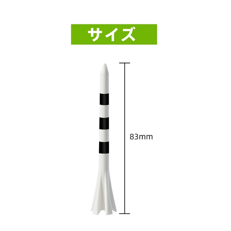 YFFSFDC Golf Tees Long Tees 83mm Graduated Height Adjustable Low