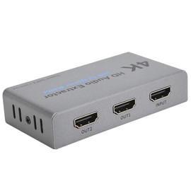 Beufee Audio Extractor Converter, 4K HDMI to HDMI and Audio Extractor Converter with 1 Point, 2 Converter, HDMI Audio Extractor Converter