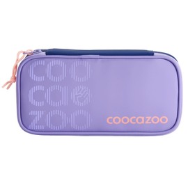 coocazoo Pencil Case, Compass Compartment, Triangle Compartment, Timetable Compartment, Removable Pen Holder, Additional Zip Pocket, from 3rd Class, Tarp Frosty Lilac