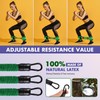 Resistance Bands Set with Ankle Straps, Glutes Workout Equipment, Ankle